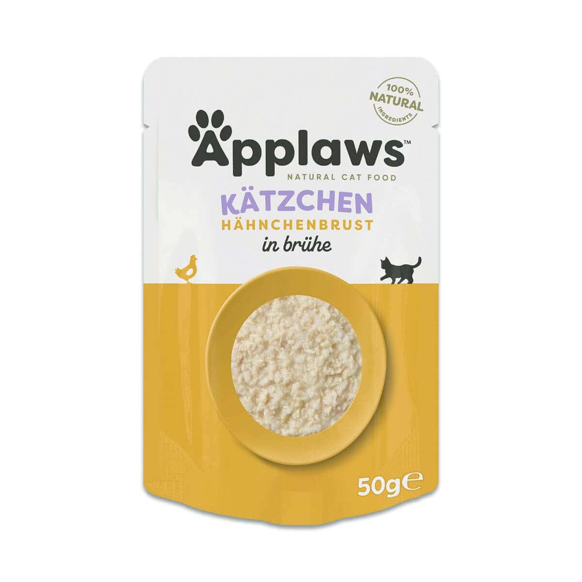 APPLAWS Kitten Chicken Brest in broth 50g
