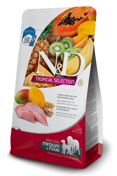 FARMINA N&D Tropical Selection Adult Medium & Maxi Poulet
