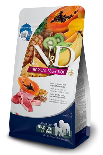 FARMINA N&D Tropical Selection Agneau - Chien Adult Med/Max