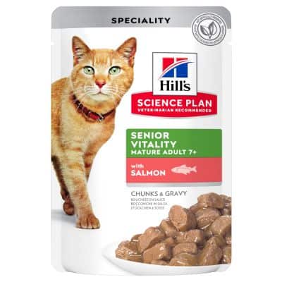 HILL'S Science Plan 7+ Youthful Vitality Poulet et Saumon 85g