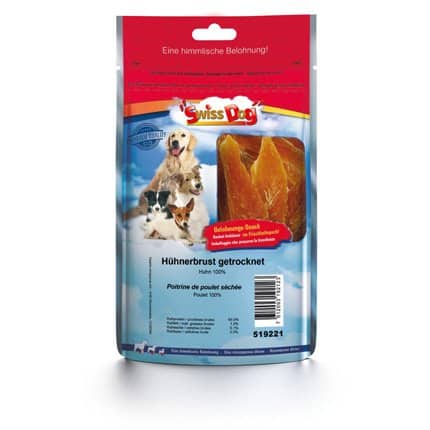 SWISSDOG Poitrine de Poulet Séchée