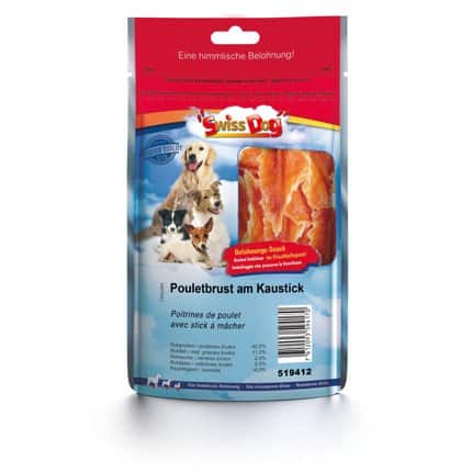 SWISSDOG Poitrines de Poulet avec Stick
