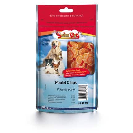SWISSDOG Chips de Poulet 100g