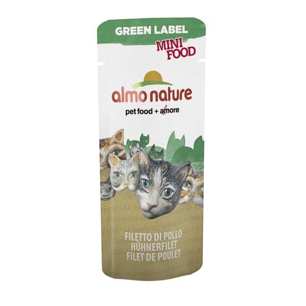 ALMO HFC Mini Food Cat Snack au Filet de Poulet