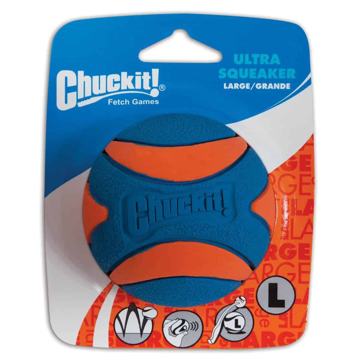 CHUCKIT Balle Ultra Squeaker
