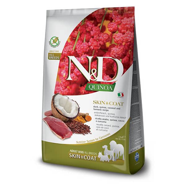 FARMINA ND Quinoa Chien Skin & Coat Canard