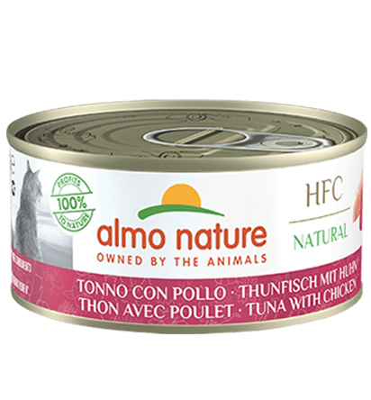 ALMO NATURE HFC Natural Thon Poulet 150g