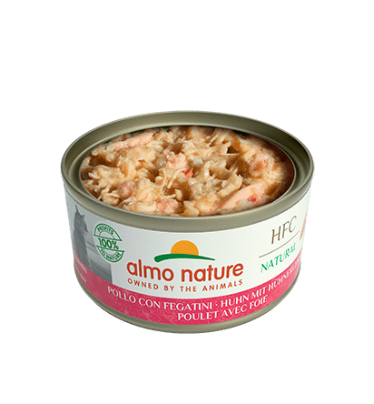 ALMO NATURE Boîte HFC Natural Poulet Foie 70g