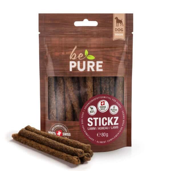 BEPURE Stickz Agneau Friandise Chien