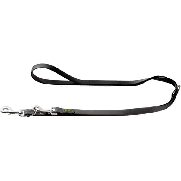 HUNTER Laisse Réglable Maldon Noir/Gris