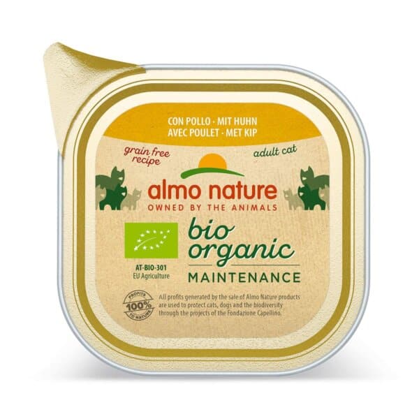 ALMO Bio Organic Chat Poulet 85g