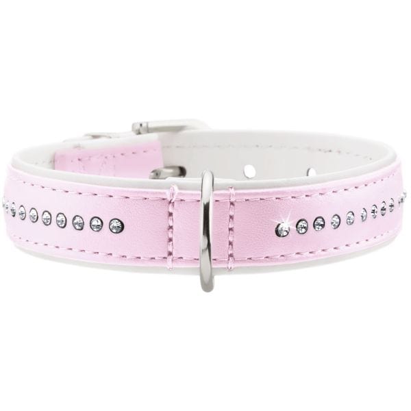 HUNTER Collier Modern Art Luxury Rose/Blanc