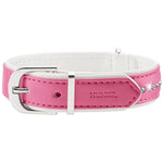 HUNTER Collier Modern Art Luxury Rose/Blanc