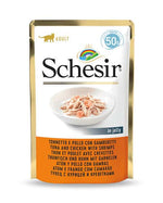 SCHESIR Thon Poulet Crevettes 85g