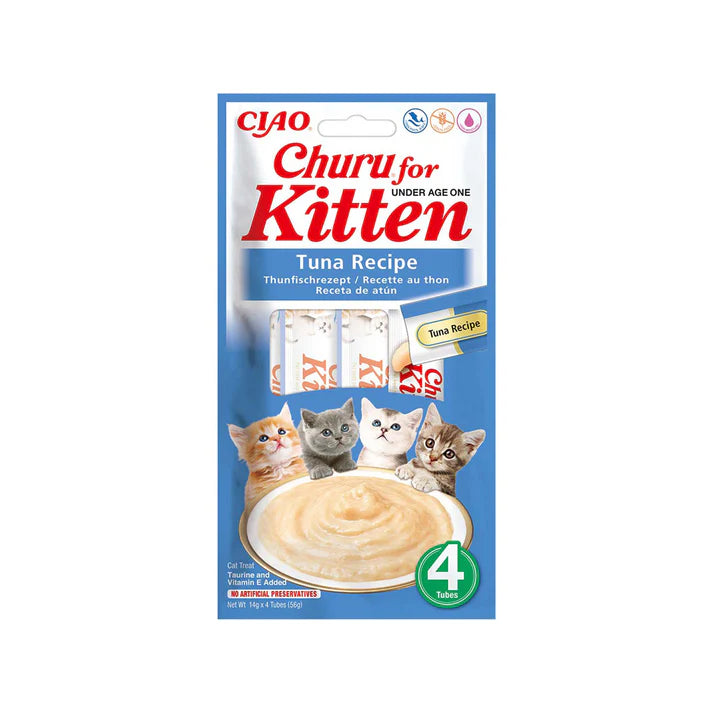 CHURU Kitten Purée Thon 56g