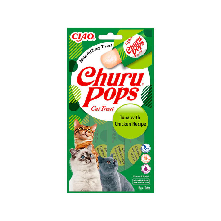 CHURU Pops Thon Poulet 60g