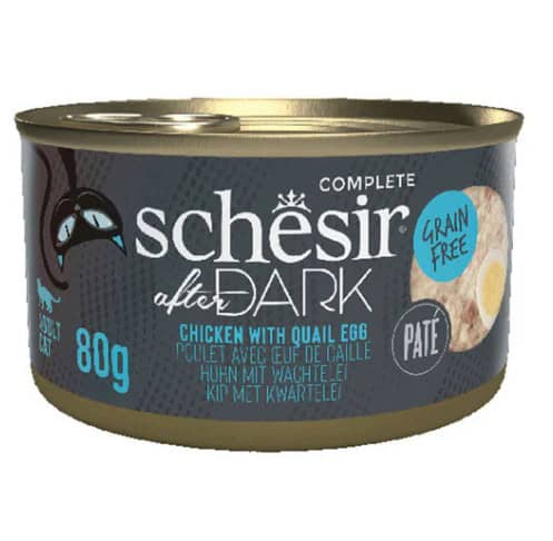 SCHESIR Sachet After Dark Mousse Poulet Oeuf 80g