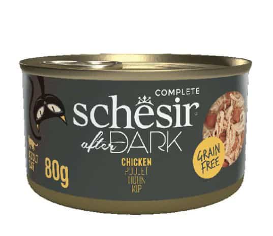 SCHESIR Boite After Dark Pâté Poulet 80g
