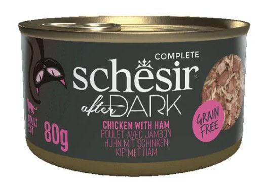 SCHESIR Boîte After Dark Filet en Bouillon Poulet Jambon