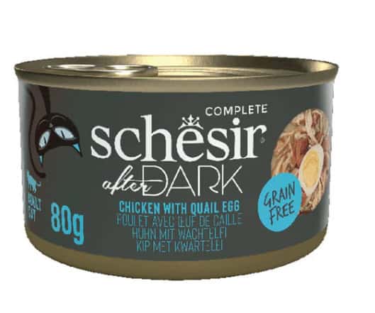 SCHESIR Boîte After Dark Filet en Bouillon Poulet Œuf