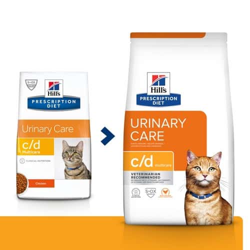 HILL'S Prescription Diet Chat c/d Urinary Care Multicare Poulet