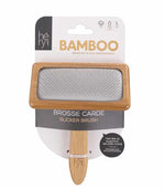 HERY Brosse Carde L en bamboo