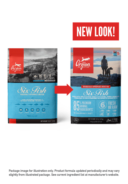 ORIJEN Six Fish chien