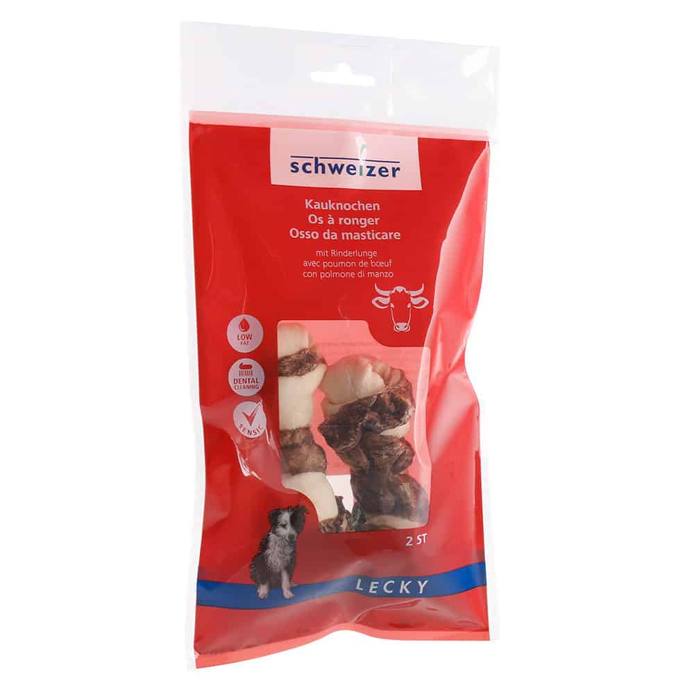 SCHWEIZER Os à ronger avec poumons de bœuf
