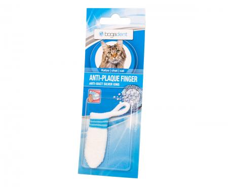 BOGADENT Doigt Anti-Plaque pour chat