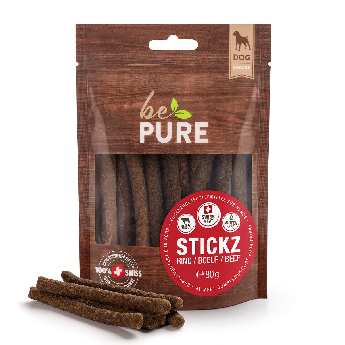 BEPURE Beef Stickz 80g