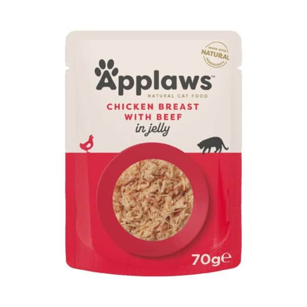 APPLAWS Sachet Gelée Poulet Boeuf 70g