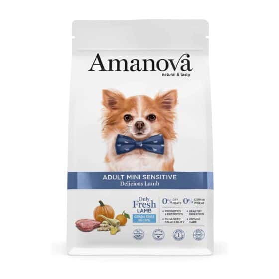 AMANOVA No Grain Mini Sensitive Delicious Lamb