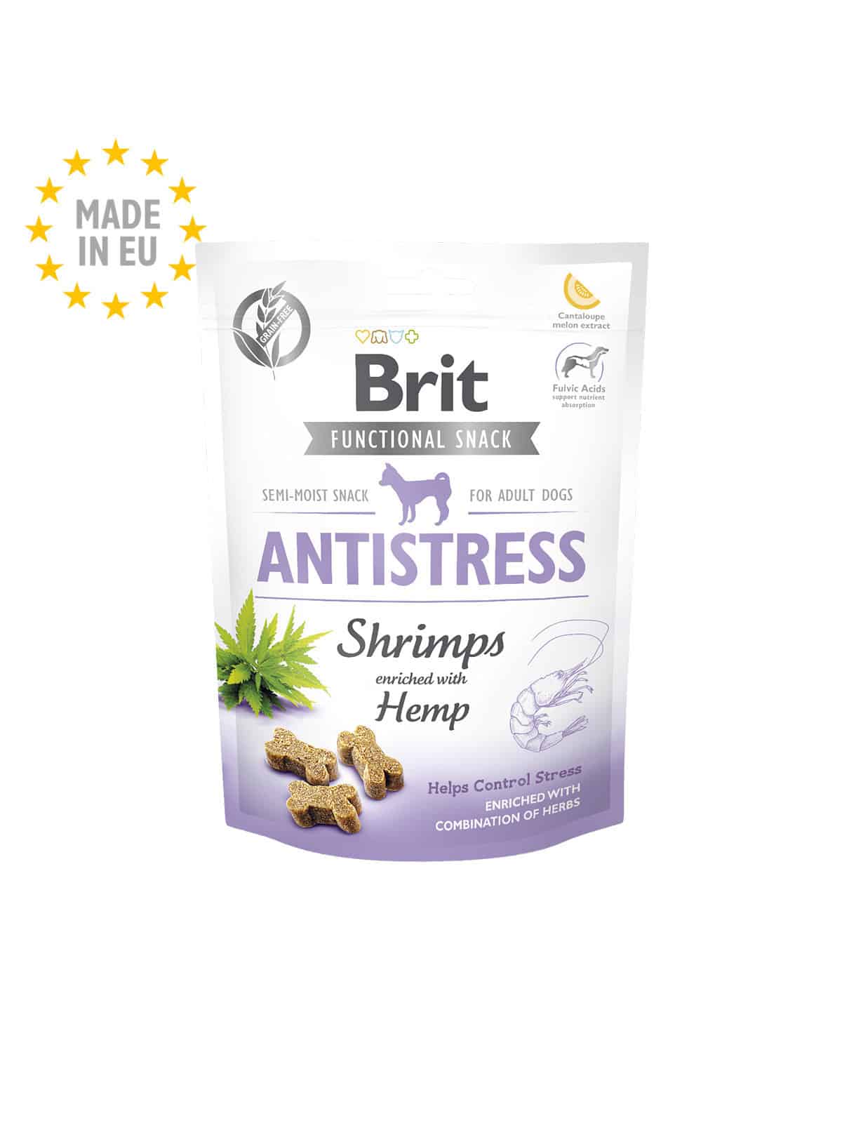 BRIT Functional Snack Antistress Crevettes et Chanvre