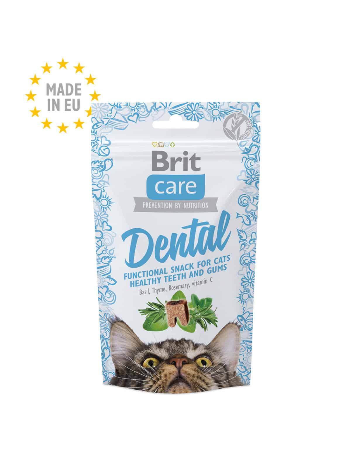 Brit Care Cat Snack - Dental 50g