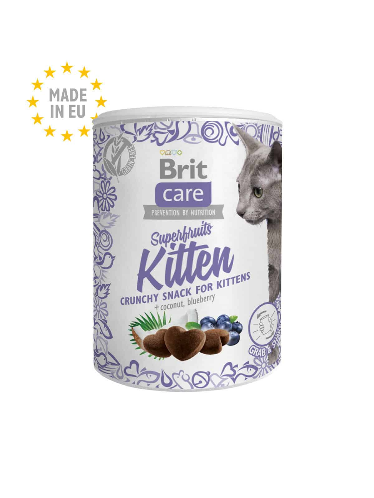 Brit Care Cat Snack - Superfruits for Kittens 100g