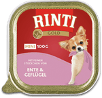 RINTI Gold Mini Canard Volaille 100g