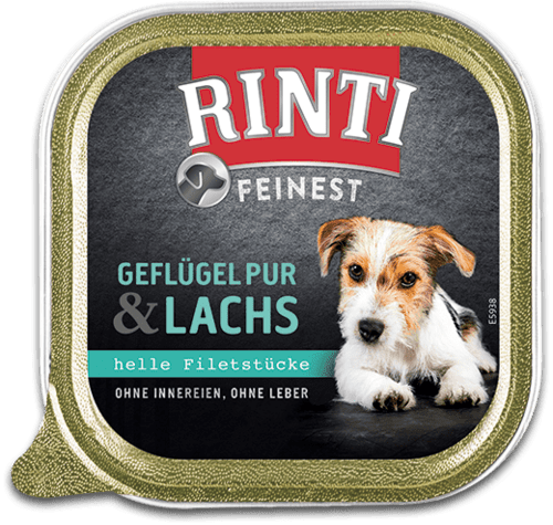 RINTI Feinest PUR Volaille Saumon 150g