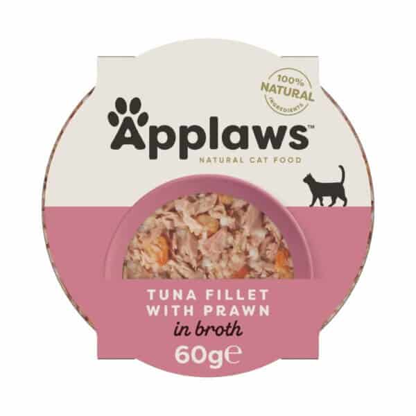 APPLAWS Barquette Bouillon Thon Crevettes 60g