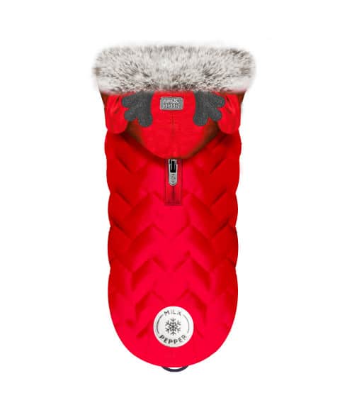 MILK & PEPPER Kasper Doudoune Rouge