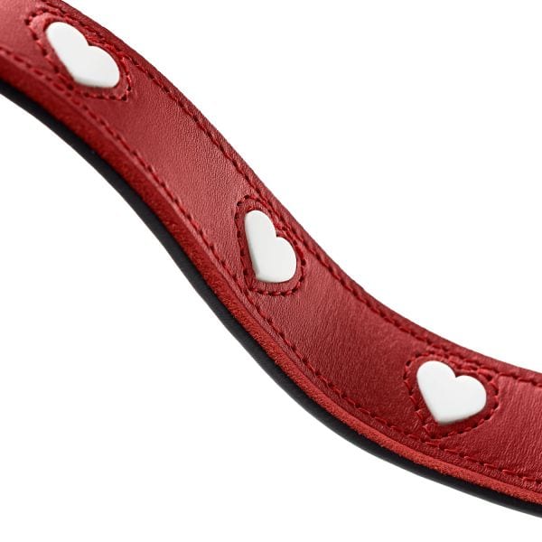 HUNTER Laisse Réglable Love Rouge/Noir