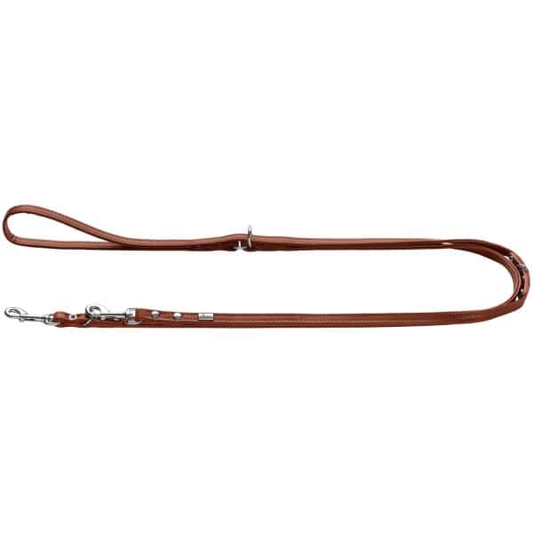 HUNTER Laisse Réglable Canadian Up Cognac