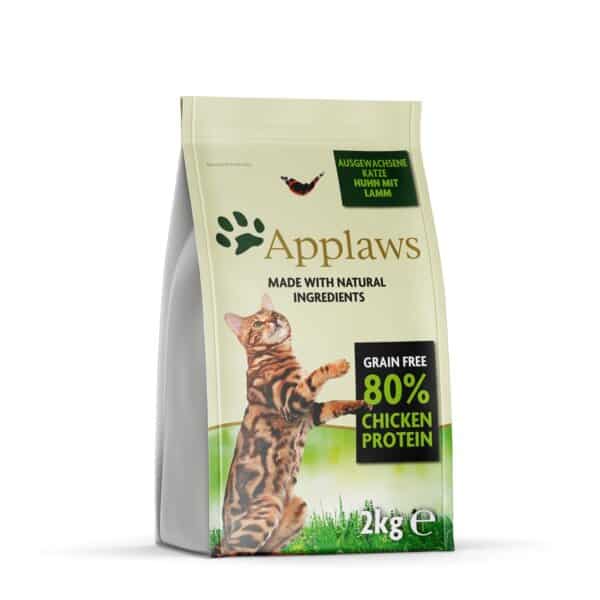 APPLAWS Adult au Poulet et à l’Agneau pour chats 2kg