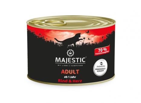 MAJESTIC Chat Boeuf Patate Douce 200g0g