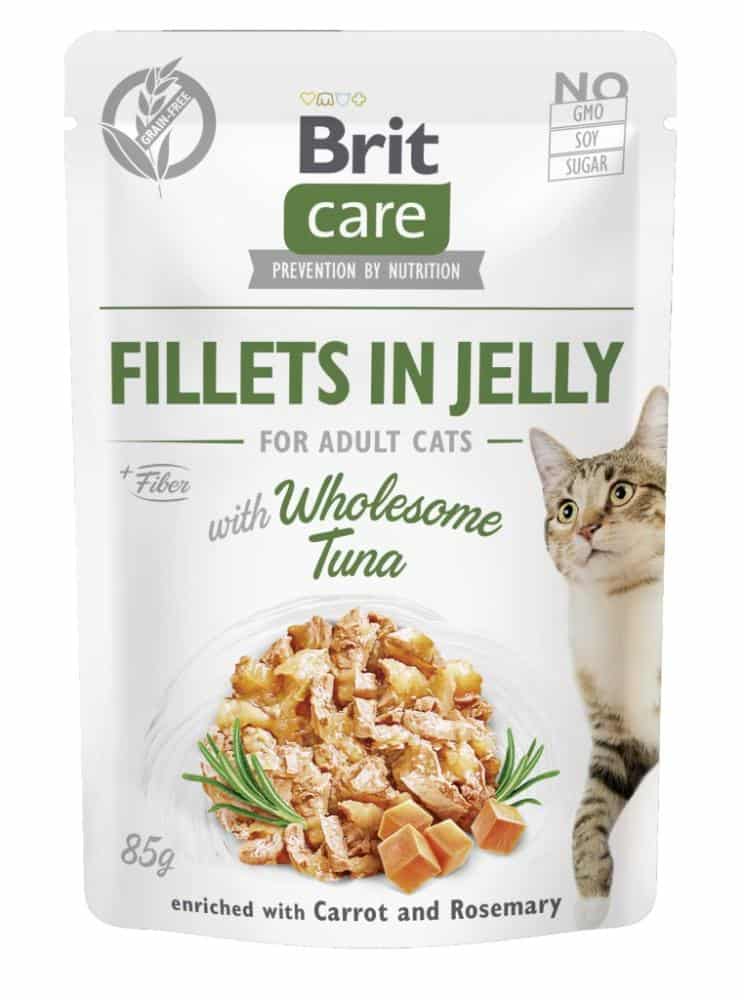 BRIT Fel Adult in Jelly Wholesome thon 85g