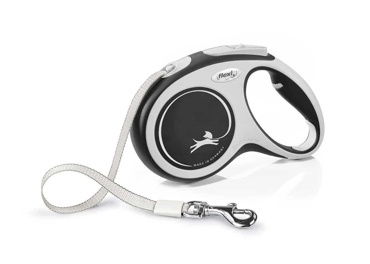 FLEXI Laisse New Comfort Sangle Noir