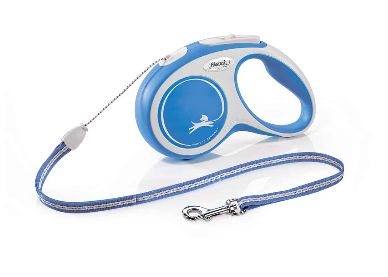 FLEXI Laisse New Comfort Cordon Bleu foncé