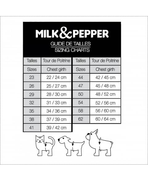 MILK & PEPPER Tyler Harnais Denim Bleu