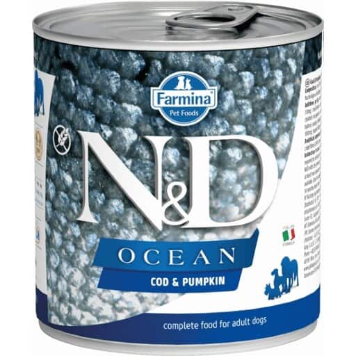 FARMINA ND Ocean Cabillaud Adulte 285g