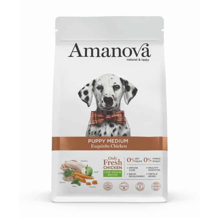AMANOVA Puppy Medium Exquisite Chicken