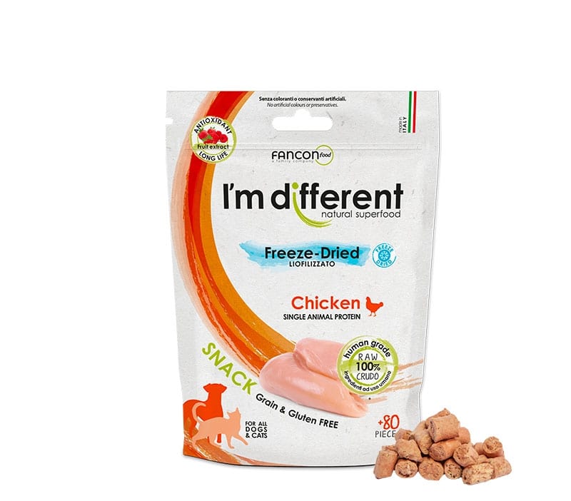 I'M DIFFERENT Snack Treats Chicken 40g
